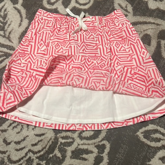 J crew skirt. Like new. Size 4. Has pockets. Lined. Elastic waist drawstring. - Picture 3 of 3